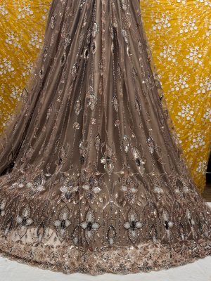 SC27 Brown and sequence work Cutdana Fabrics